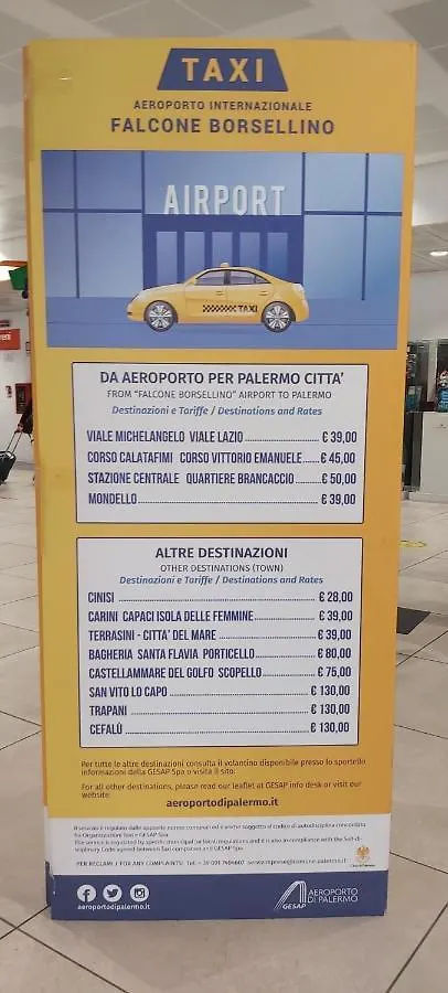 Panzió B&B Soleluna Della Solidarieta Palermo